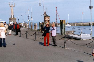 vor der web-cam am Hafen